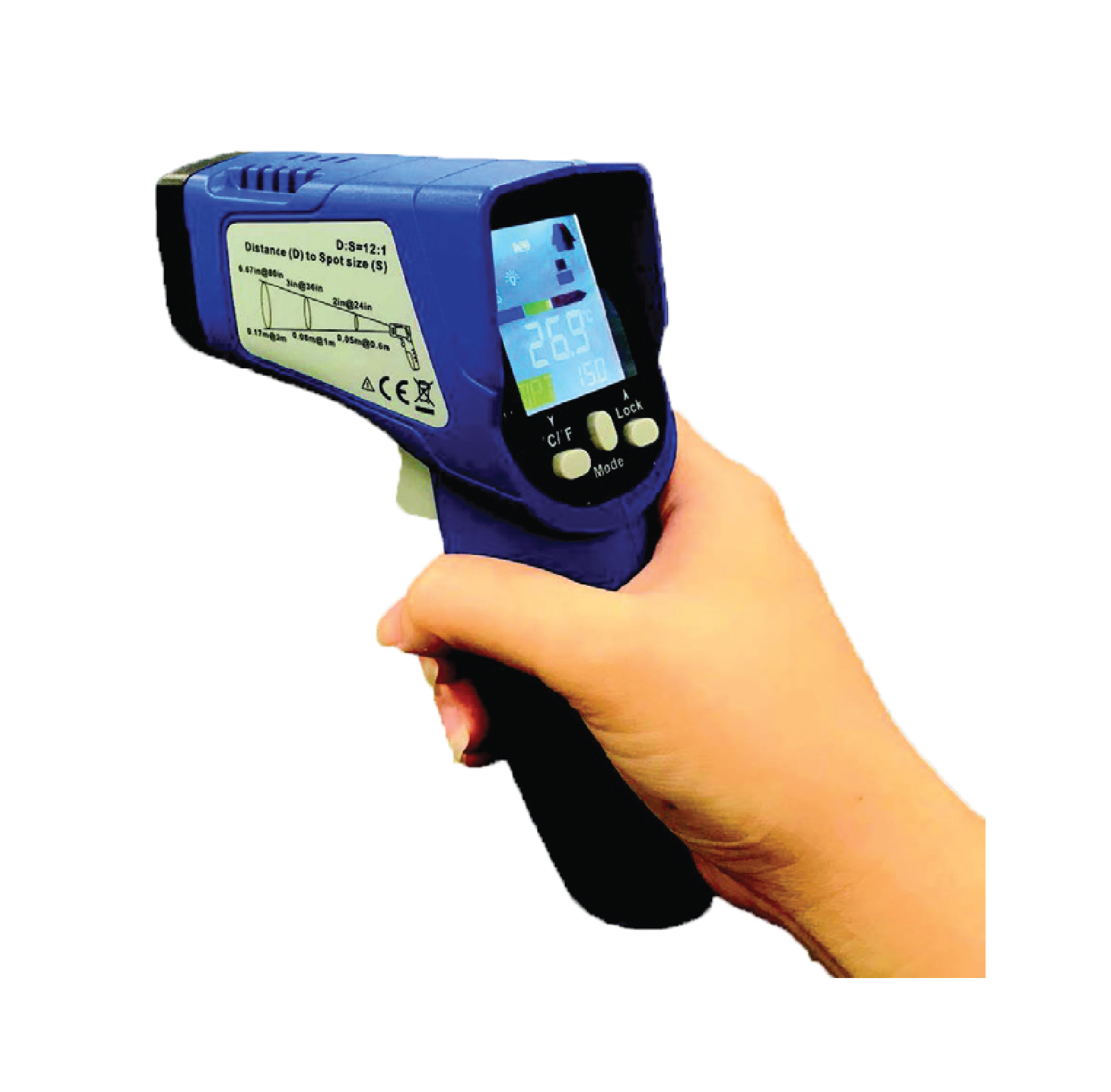 BG52, BLUE GIZMO MULTIFUNCTION INFRARED THERMOMETER